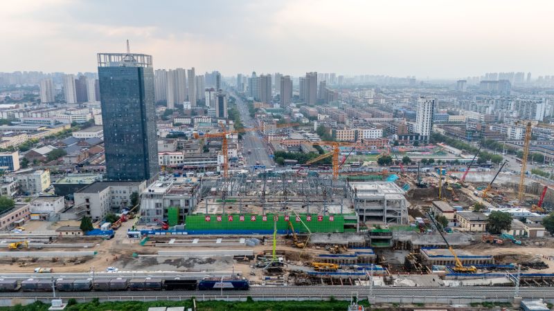 京沪铁路沧州站改造工...